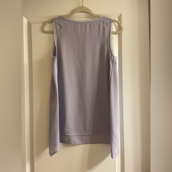 Simply Vera Vera Wang Lavender Layered Tank Top Blouse Scoop Neck‎ Size Small - Picture 6 of 6